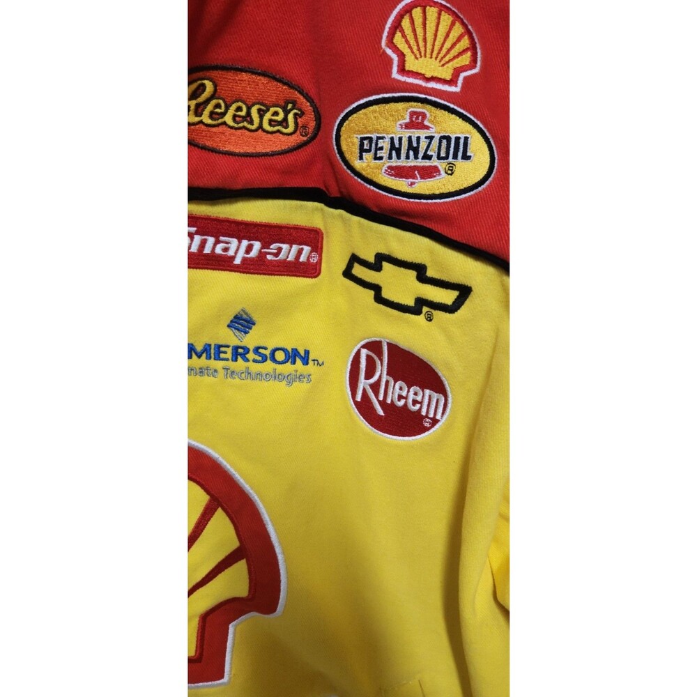 Kevin Harvick #29 Penzoil Shell Coat Jacket Size XL Chase Authentic Drivers Line - Picture 10 of 16